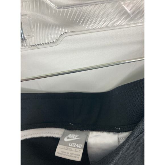 Nike Black Side Stripe Sweatpants Size L / 12-14 - Picture 3 of 8